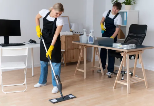 Nettoyage de bureau professionnel à Baule